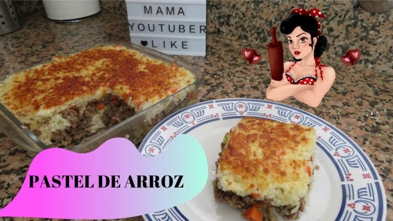 Receta de Pastel de arroz al horno