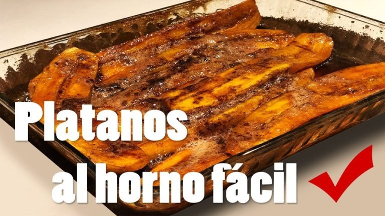 Receta de Platanos horneados