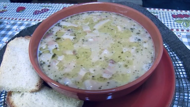 Receta de Sopa de castañas tradicional de Galicia