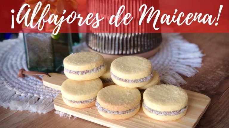 Receta de Alfajores de maicena