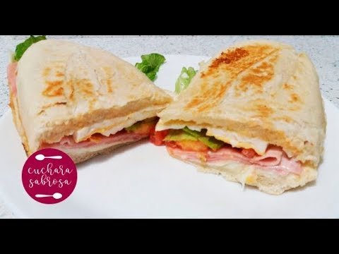 Receta de Bocadillo vegetal