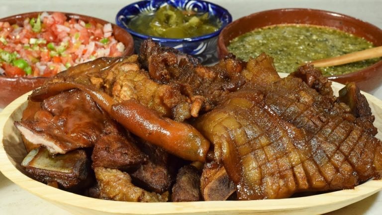Receta de Carnitas de puerco estilo Michoacán
