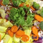 Receta de Salm&oacute;n a la plancha con salsa de yogur