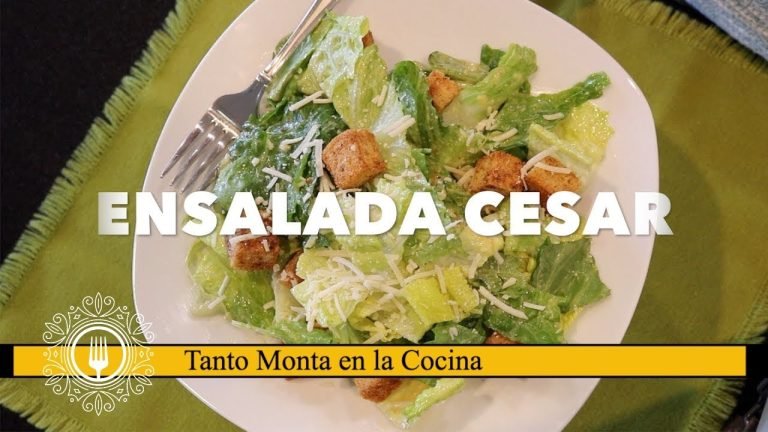 Receta de Ensalada César casera