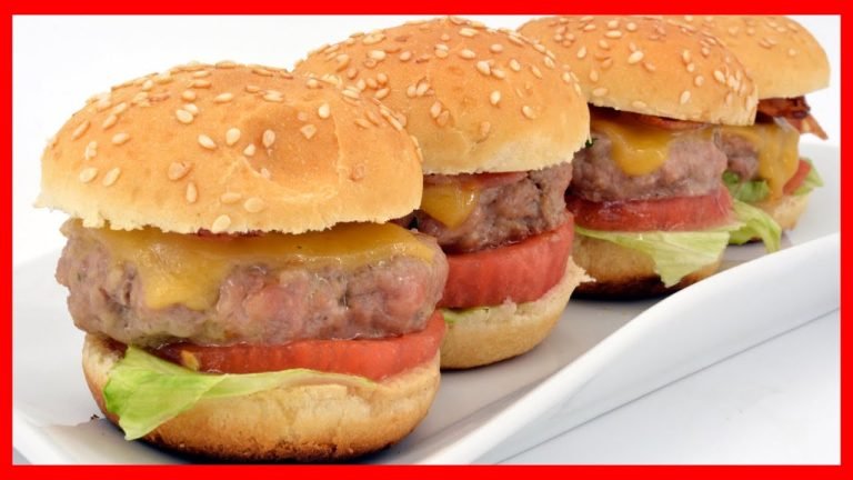 Receta de Mini hamburguesas para niños