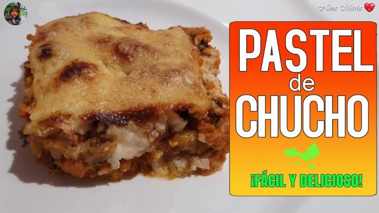 Receta de Pastel de Chucho