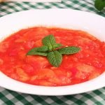 Receta de Sopa Fr&iacute;a De Paltas