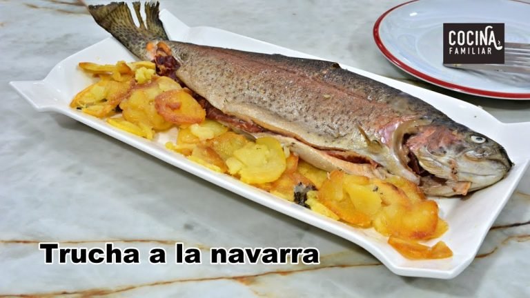 Receta de Trucha a La Navarra