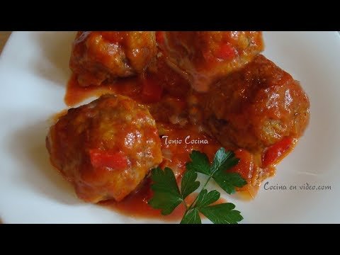 Receta de Albóndigas de Cerdo y Ternera a la Crema