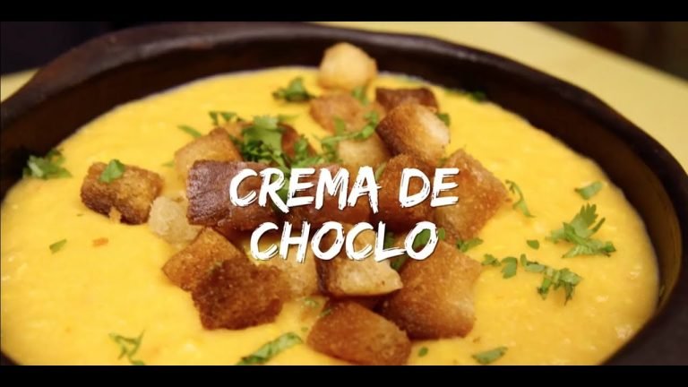 Receta de Crema de choclo