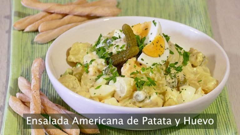 Receta de Ensalada de patata y huevo cocido