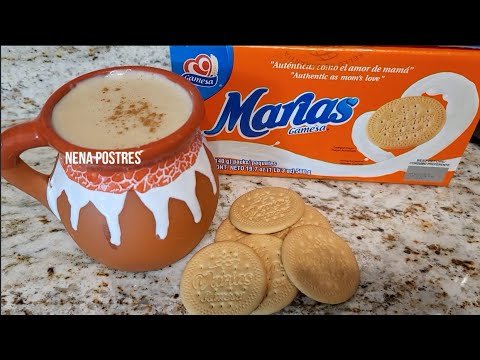 Atole de galleta María