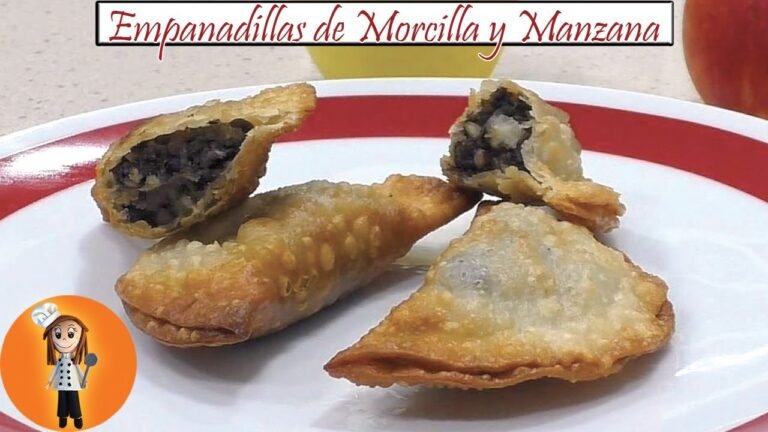 Receta de Empanadillas de morcilla y manzana