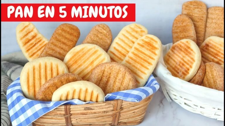 Receta de pancitos rápidos