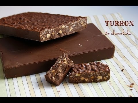 Receta de Turrón casero con chocolate