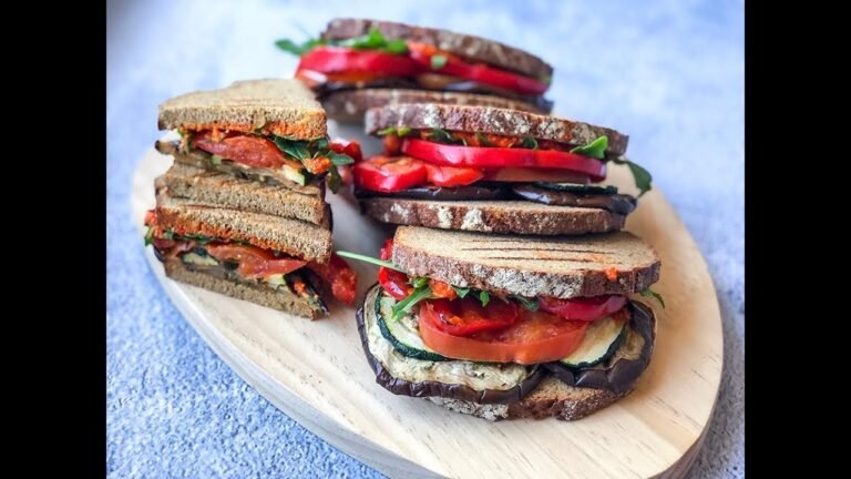 Receta de Bocadillo vegetariano