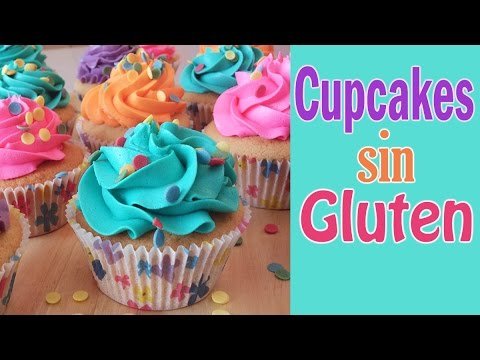 Receta de Cupcakes de vainilla sin gluten