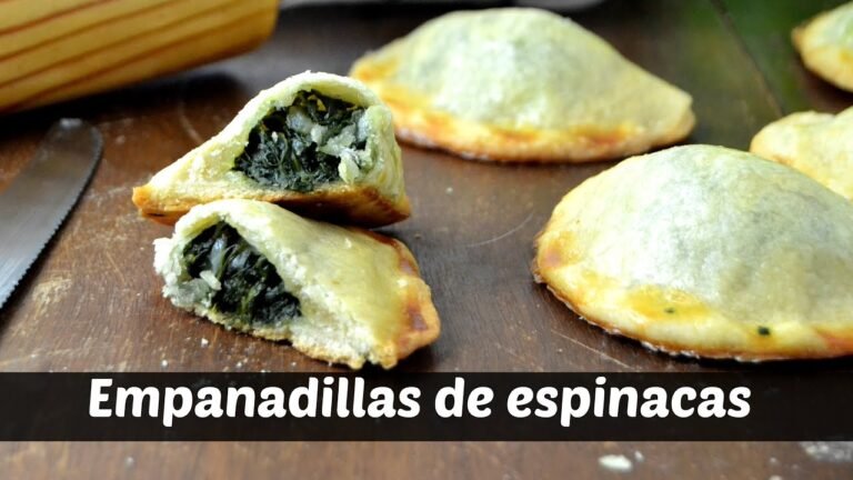 Receta de Empanadillas de espinacas