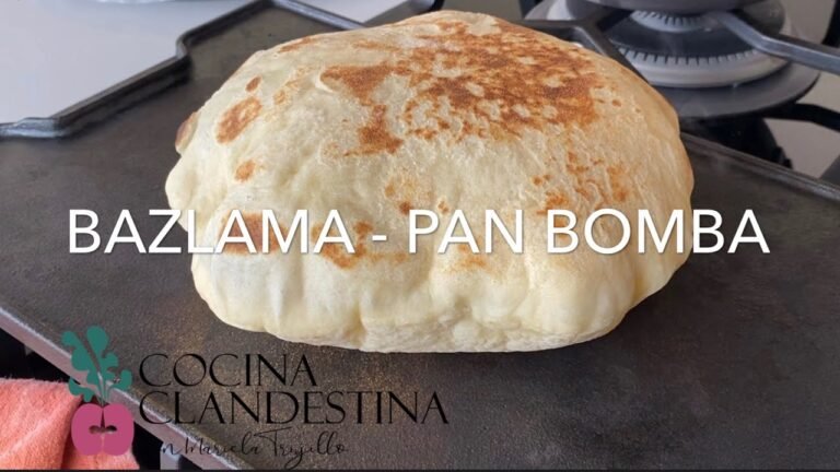 Receta de Pan bomba