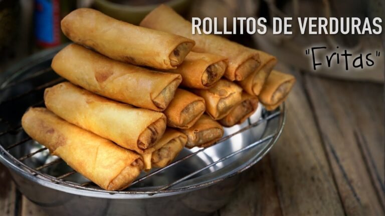 Receta de Rollitos de primavera fritos